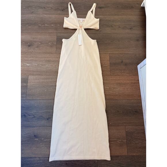 Love Lolita‎ NEW XS Ottilie Maxi Dress Cream Cut Out Romantic Dreamy Soft - Picture 3 of 8